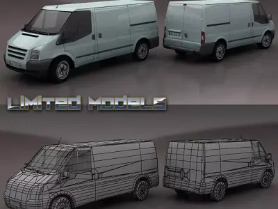 Preview model - free Free low-poly 3D model