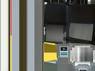 Desk free Free low-poly 3D model
