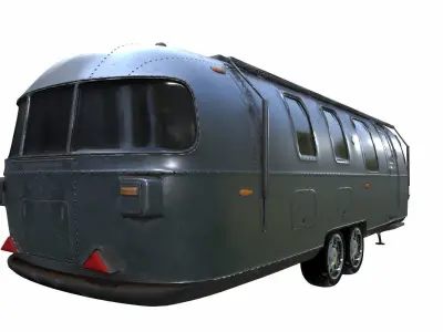 trailer airstream Free 3D model
