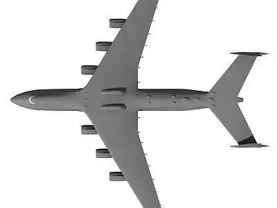 Antonov airplane 3D model