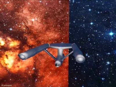 enterprise star trek 1966 Low-poly 3D model