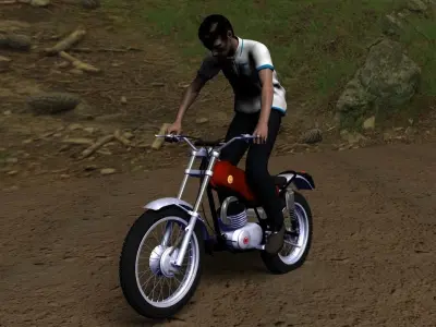 Montesa Cota 247 3D model