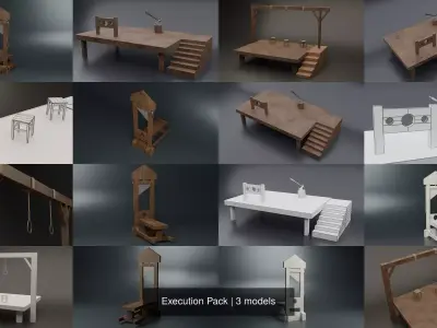 Execution Pack 3D Model Collection