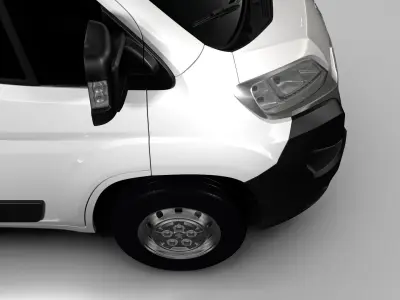 Peugeot Boxer Van L2H1 2017 3D model
