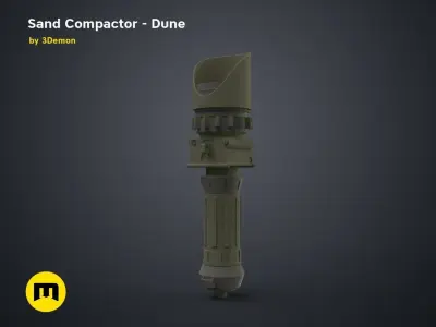 Sand Compactor - Dune 3D print model