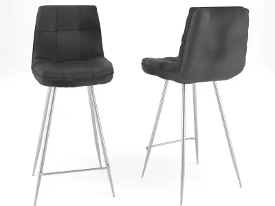 Modern bar stool Free 3D model purchase