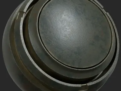 Painted Metal Substance Smart Materials - Vol 4 Texture