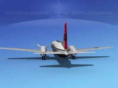 Convair T-29 US Marine Corps 3D model
