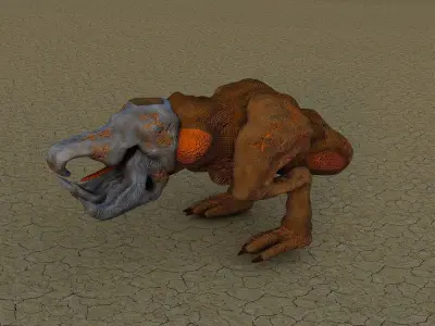 Monster Shrieker 3D model