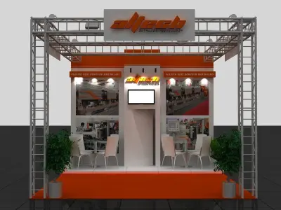 Wg Exhibition Stand 3D model