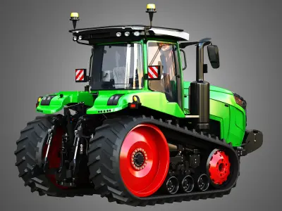Fendt - MT900 Tractor 3D model