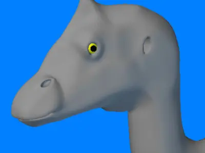 Saurolophus Type-1 Di 3D model