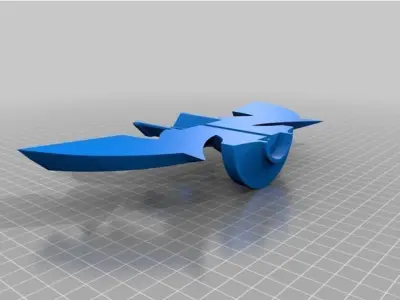 powerful sword in the world 3d mode 3D model