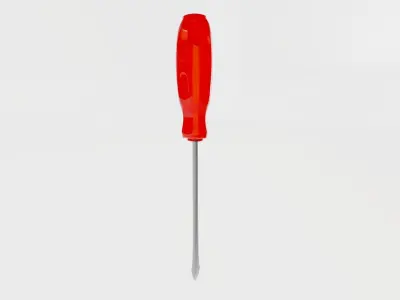 Free Download 3D Phillips Screwdriver Model in Various Formats Free 3D model