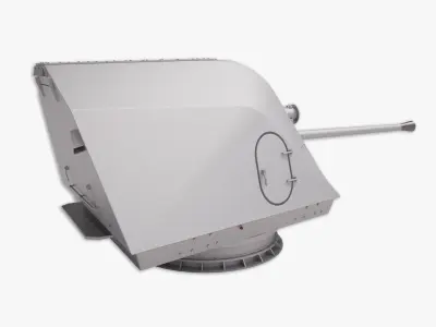 Bofors 57 mm Mk2 3D model