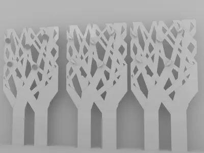 Tree hanger Free 3D model