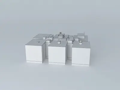 ANZAC Square Buildings Free 3D model