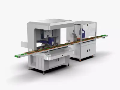 Visual Dispensing and Automated Bonding Machine 3D model