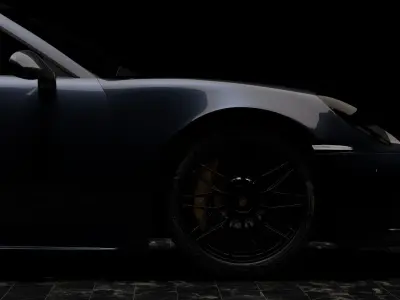 Porsche 911 Carrera GTS Free 3D model