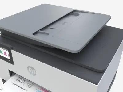 HP OfficeJet Pro 9025e All-in-One Printer 3D model