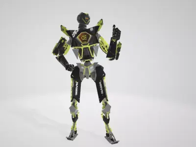 Pathfinder Apex Legends Free low-poly 3D model