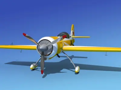 Sukhoi SU-26 Aerobat V15 3D model