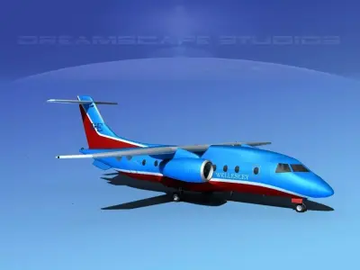 Dornier 328Jet Wellesley Express 3D model