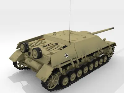 Jagdpanzer IV 70 V 3D model