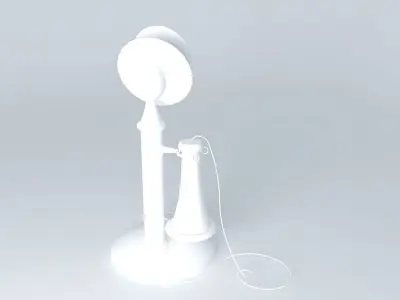 old phone 2 Free 3D model