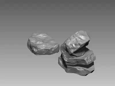 Rocking poly 3D model