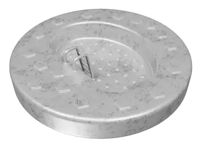 Outdoor Swimming Pool 3D model