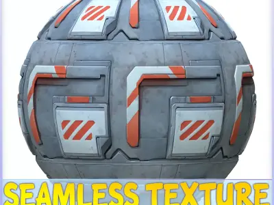 SciFi Seamless Texture Texture 72