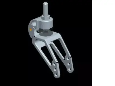 Froglegs metal clamp Free 3D model