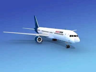 Boeing 757-200 Travelspan 3D model