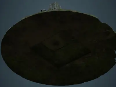 Hand Pump 3B Low-poly 3D model