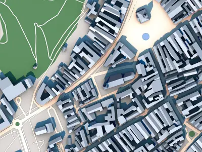 Black Church Brasov Romania 3D model