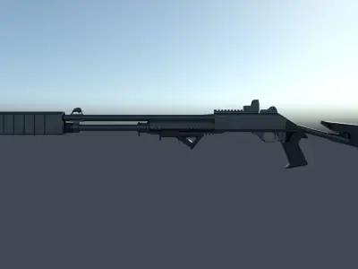 BenelFi I4 Mod Professional 3D model