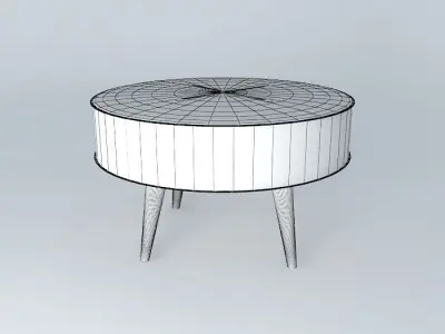 Pufe Botty Free 3D model