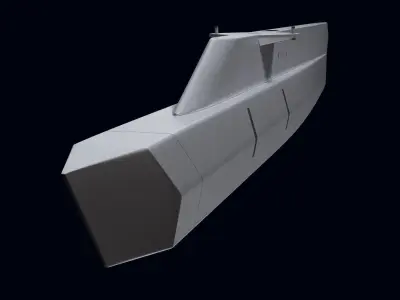 Sensor Pod for F-22 Raptor 3D model