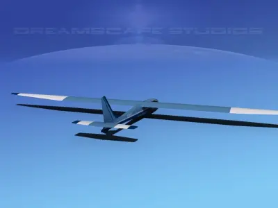 SDZ-31 Zefir 4 V01 Low-poly 3D model