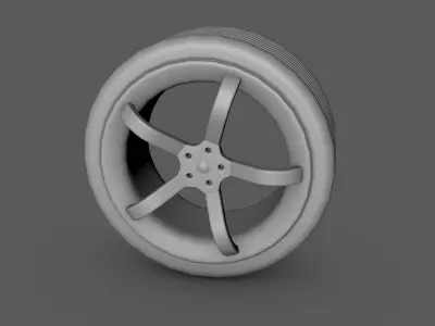 Japan Wheel 4K Free 3D model