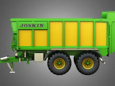 Drakkar 6600 Trailer 3D model