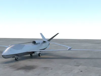 Chinese WZ-7 Drone 3D model
