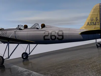 Ryan PT-22 Recruit 3D model