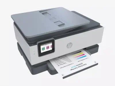 HP OfficeJet Pro 8035e All-in-One Printer 3D model