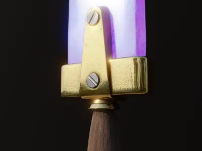 Magic Ceramic Blade Free low-poly 3D model