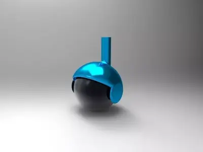 Ball caster Free 3D model