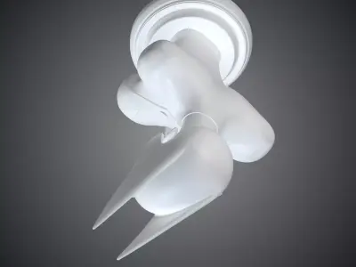 Cybernetic Succubus Bust PM-271 3D print model