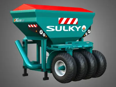 Xeos TF Front Hopper 3D model