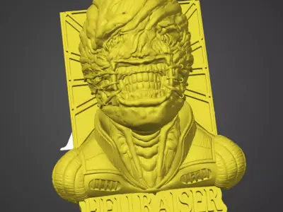 Hellraiser Chatterer 3D print model